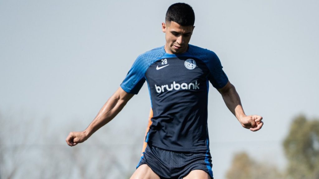 Formación entrenamiento San Lorenzo