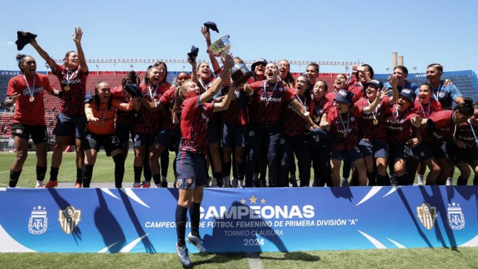 Femenino San Lorenzo campeón